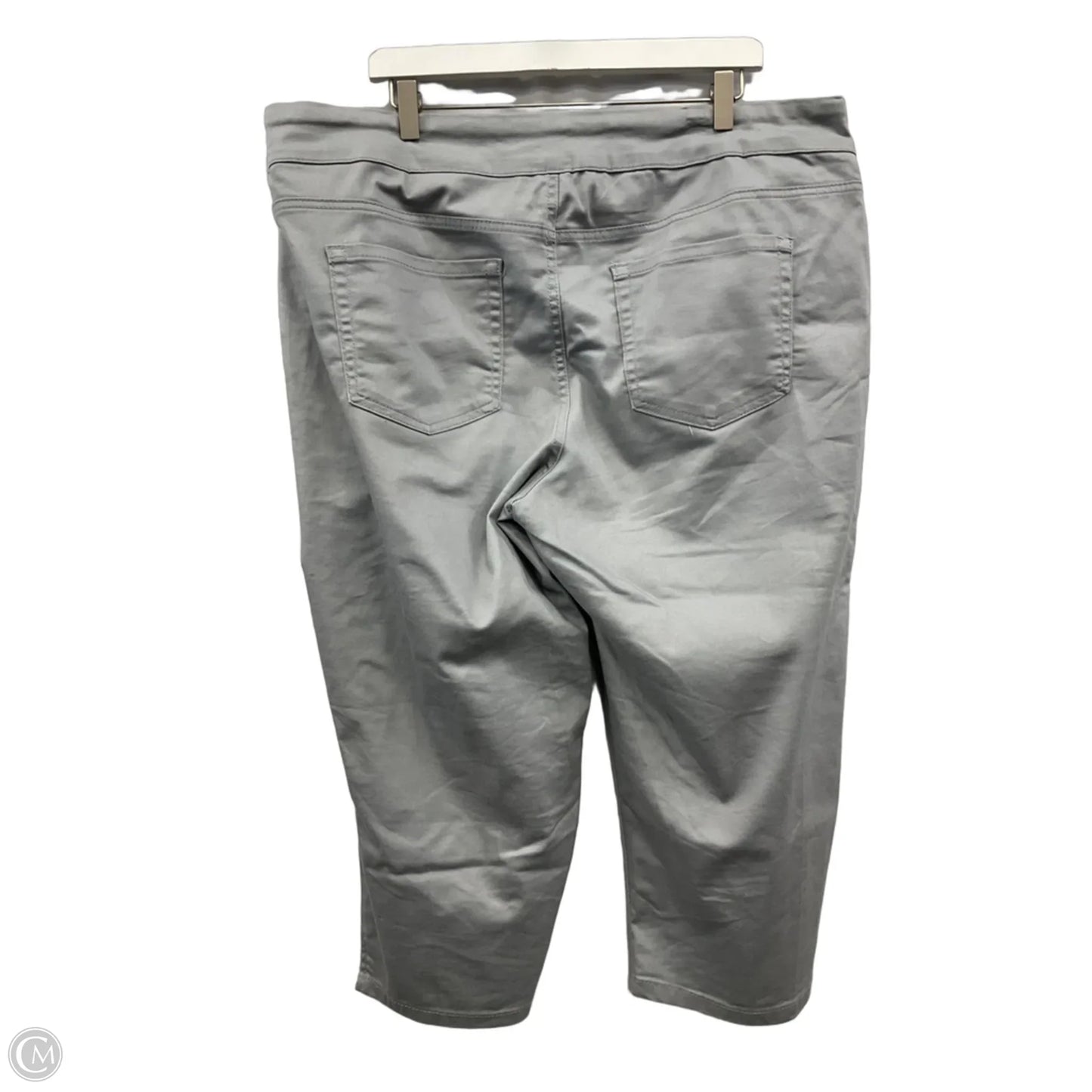 Capris By Blair In Grey, Size: 18