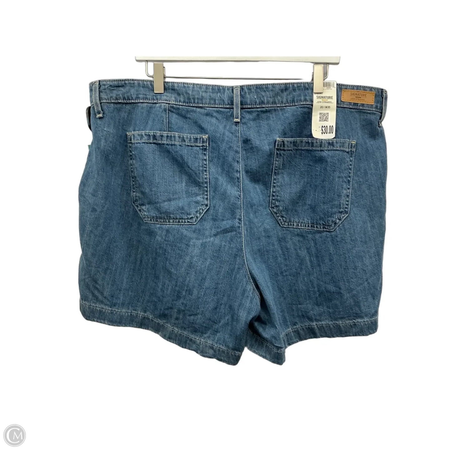 Shorts By Levis In Blue Red & White, Size: 20
