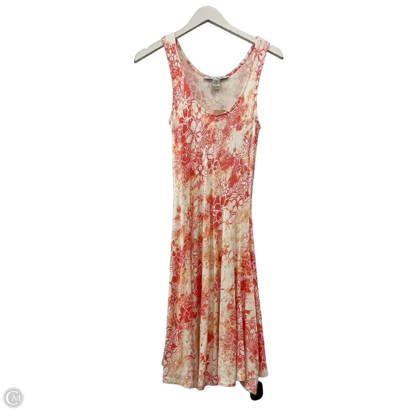 Dress Casual Midi By American Rag In Coral, Size: S