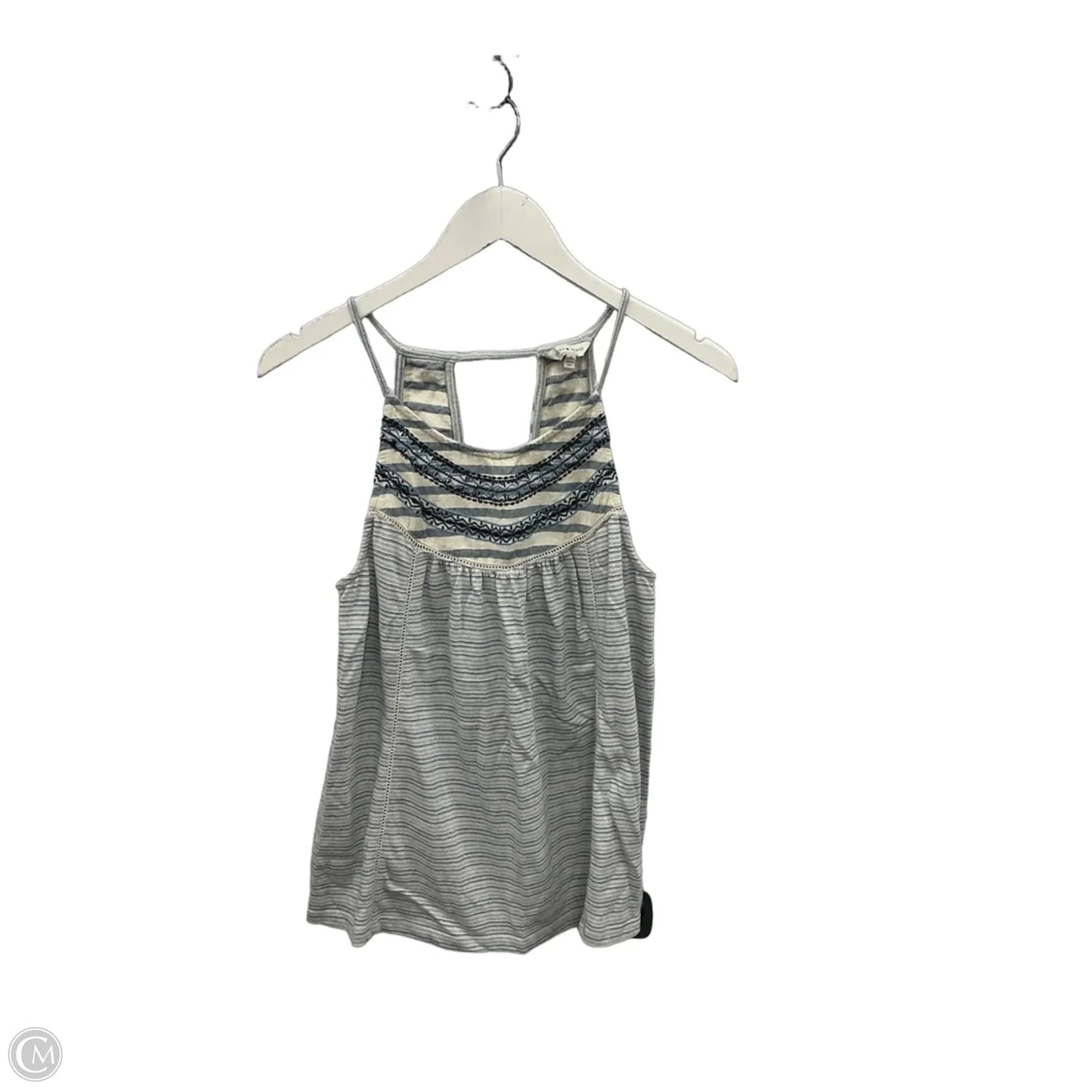 Top Sleeveless By Lucky Brand In Blue, Size: S