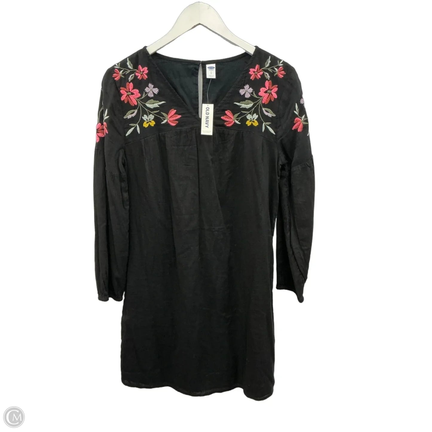 Dress Casual Midi By Old Navy In Black, Size: S