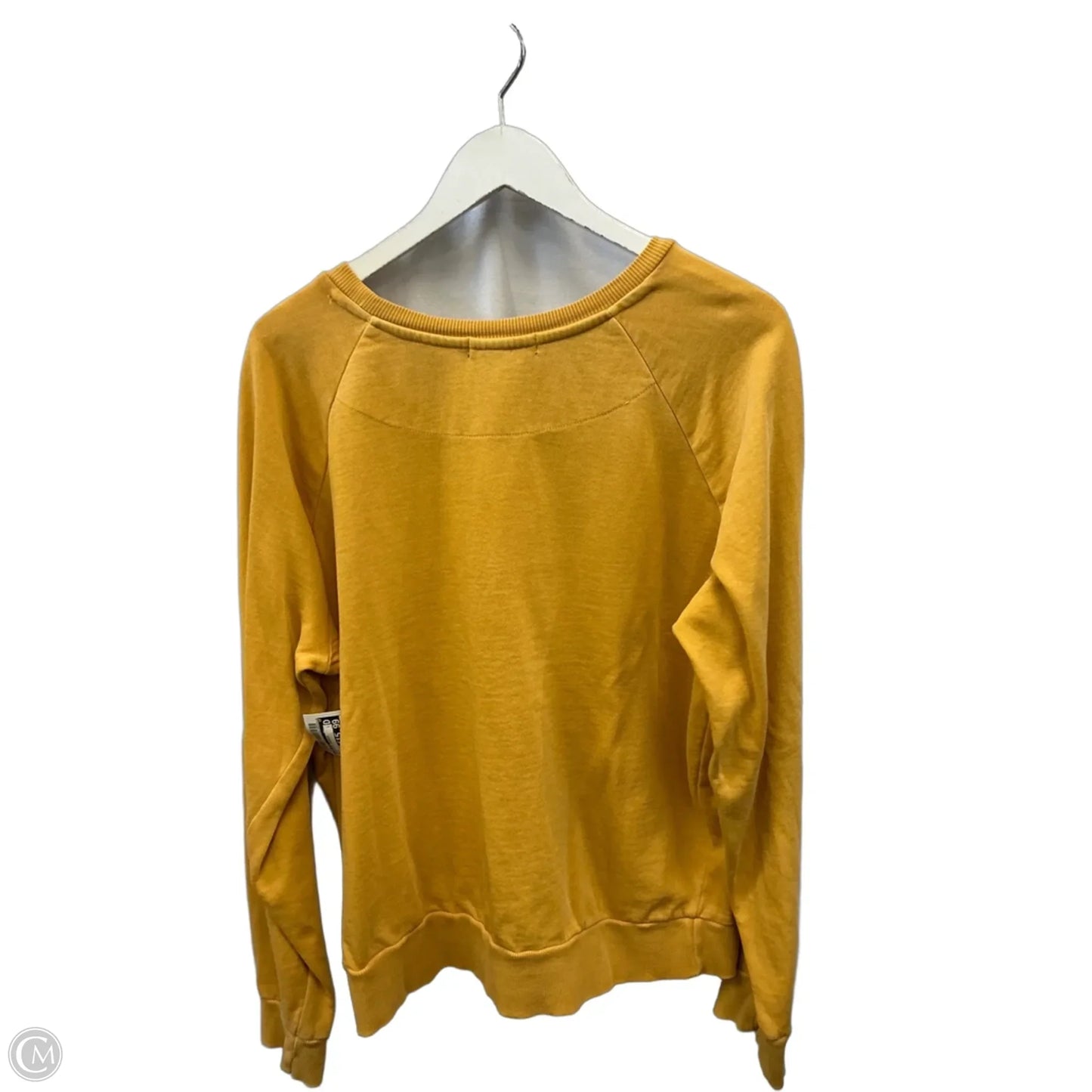 Sweatshirt Crewneck By Junk Food In Yellow, Size: Xl