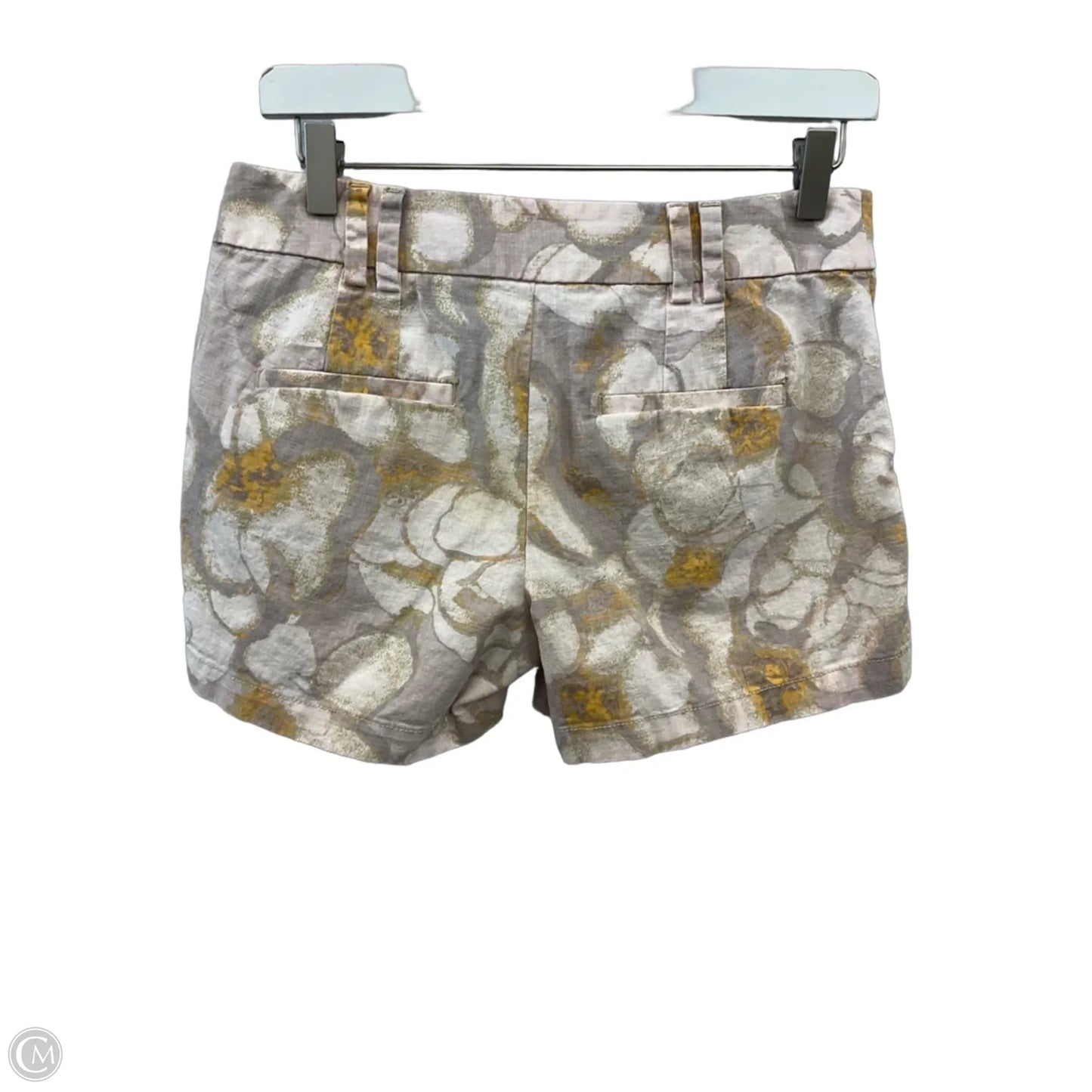Shorts By Loft In Tan & Yellow, Size: 0