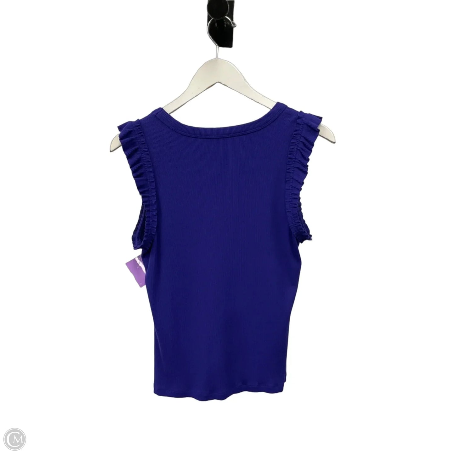 Top Sleeveless By Nine West Apparel In Purple, Size: S