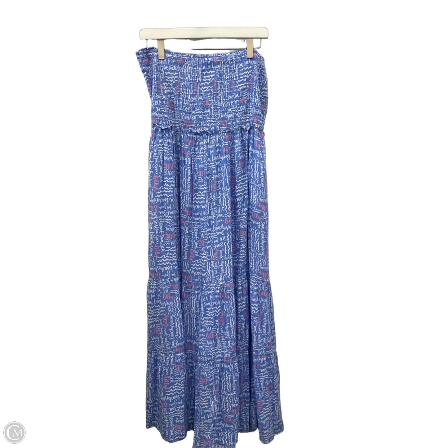 Dress Designer By Lilly Pulitzer In Blue, Size: Xl
