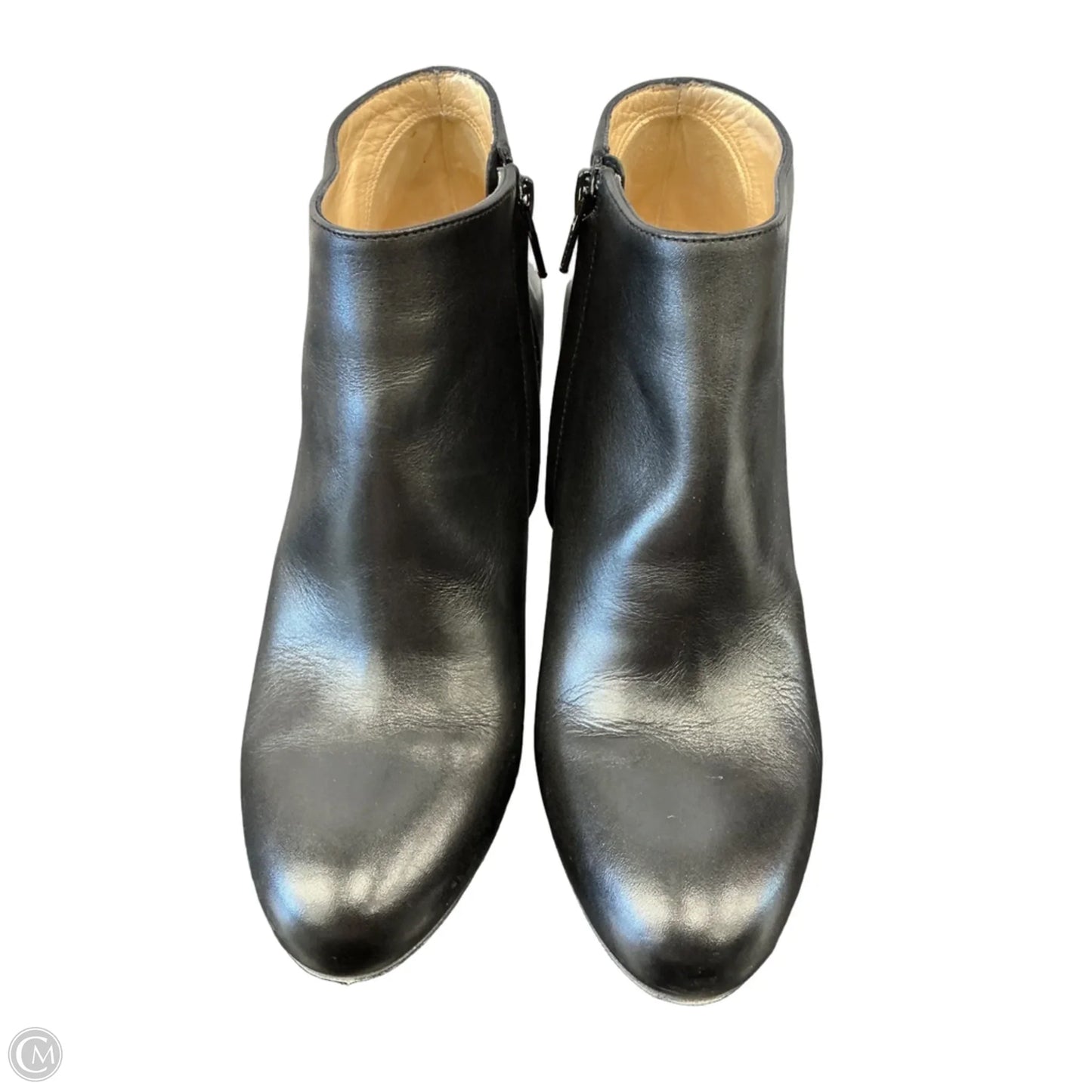 Boots Luxury Designer By Christian Louboutin In Black, Size: 8.5