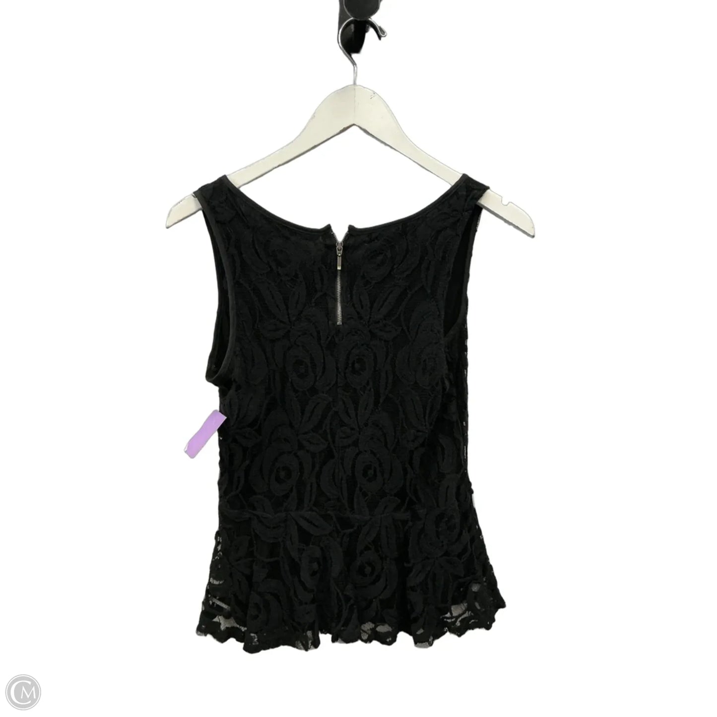 Top Sleeveless By Inc In Black, Size: M