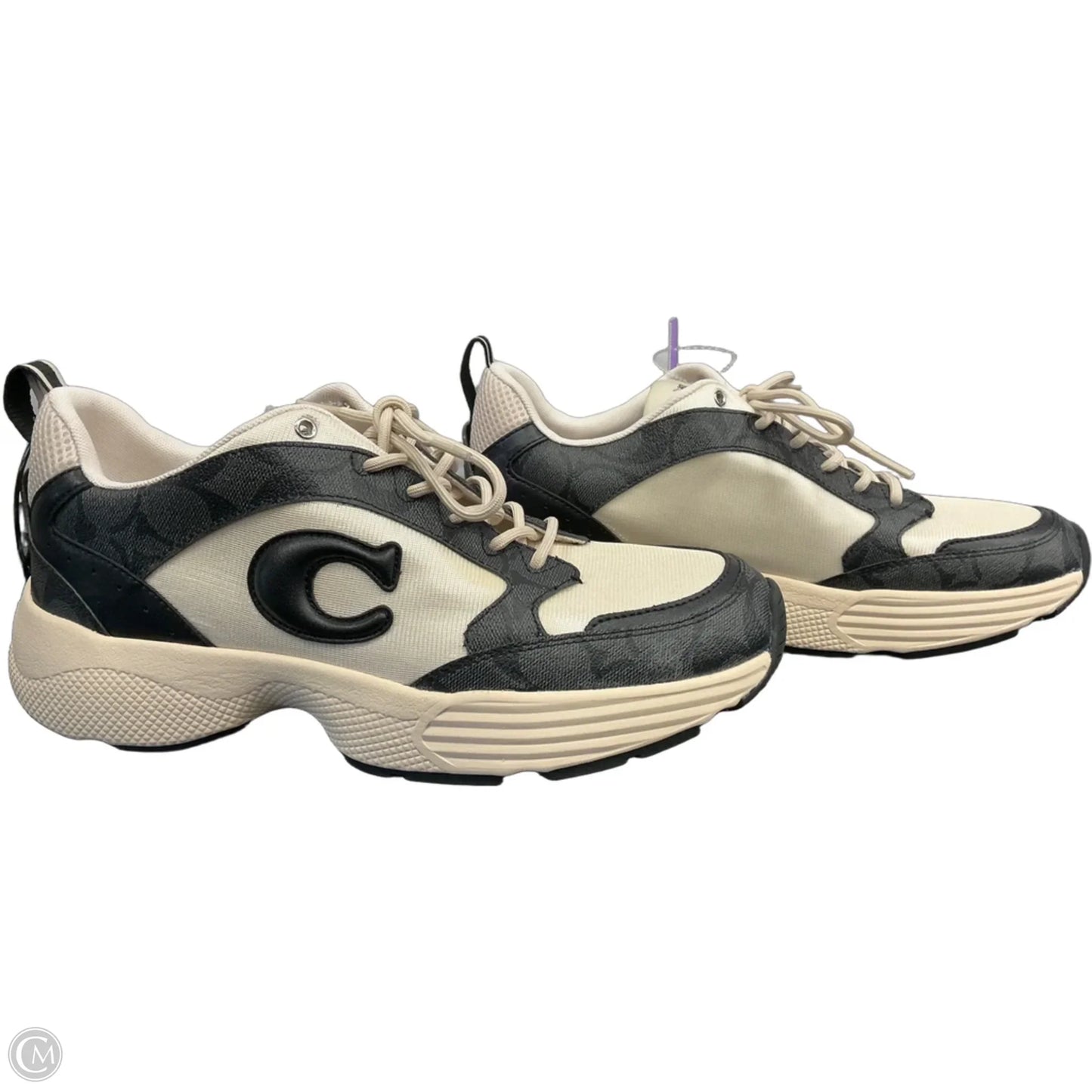 Shoes Designer By Coach In Black & Cream, Size: 11