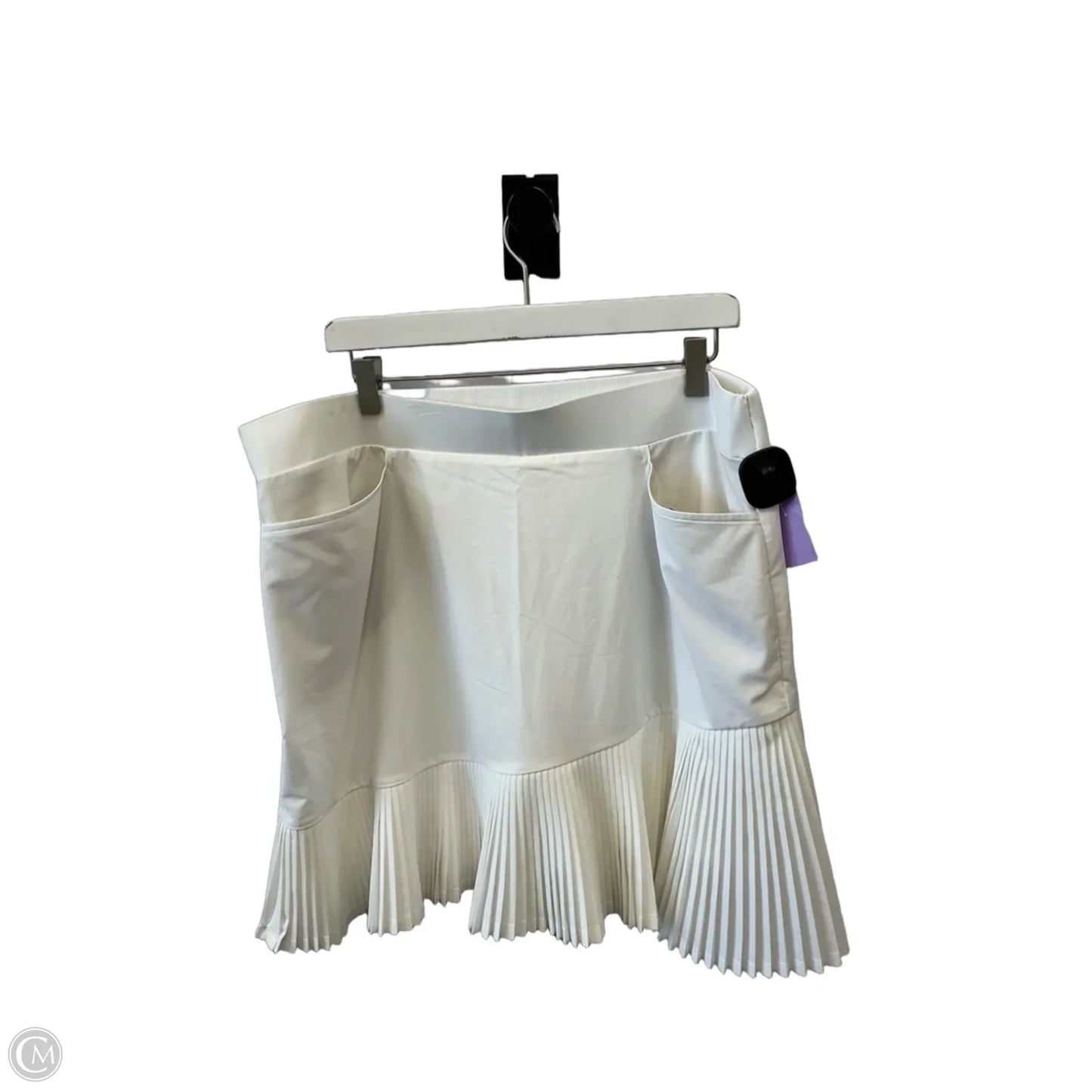 Skort By Chicos In White, Size: 16