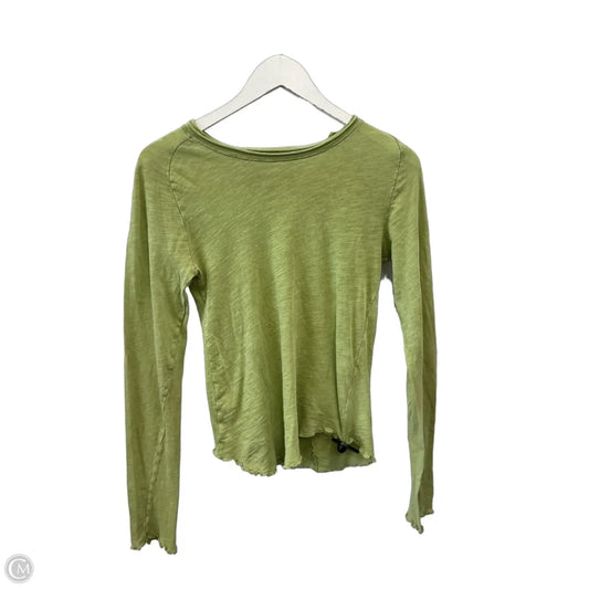 Top Long Sleeve By We The Free In Green, Size: M
