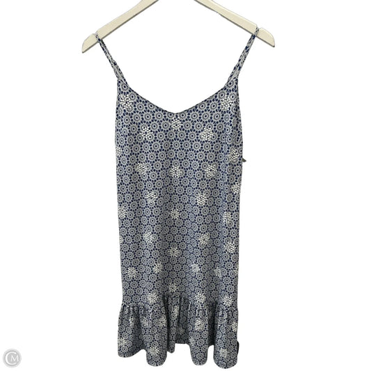 Dress Casual Short By Michael By Michael Kors In Blue & White, Size: M