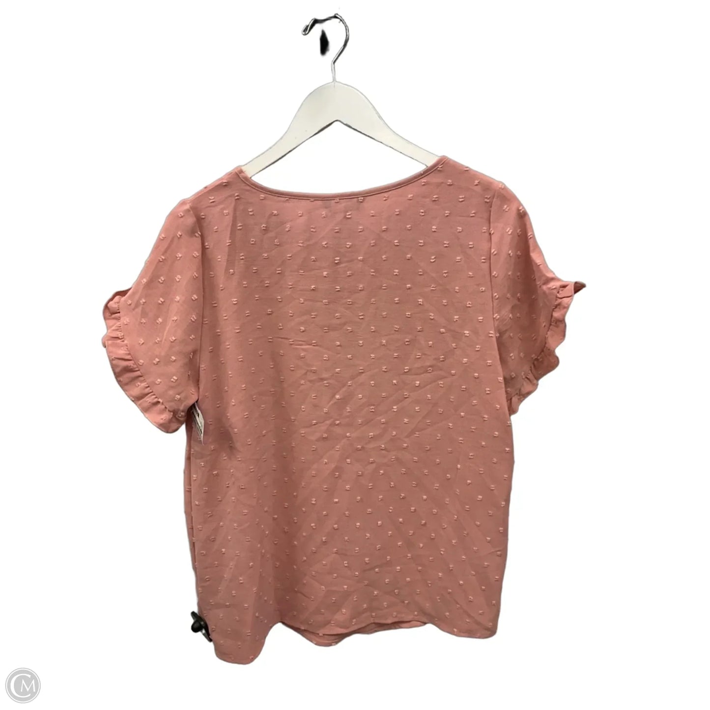 Top Short Sleeve By Clothes Mentor In Pink, Size: S