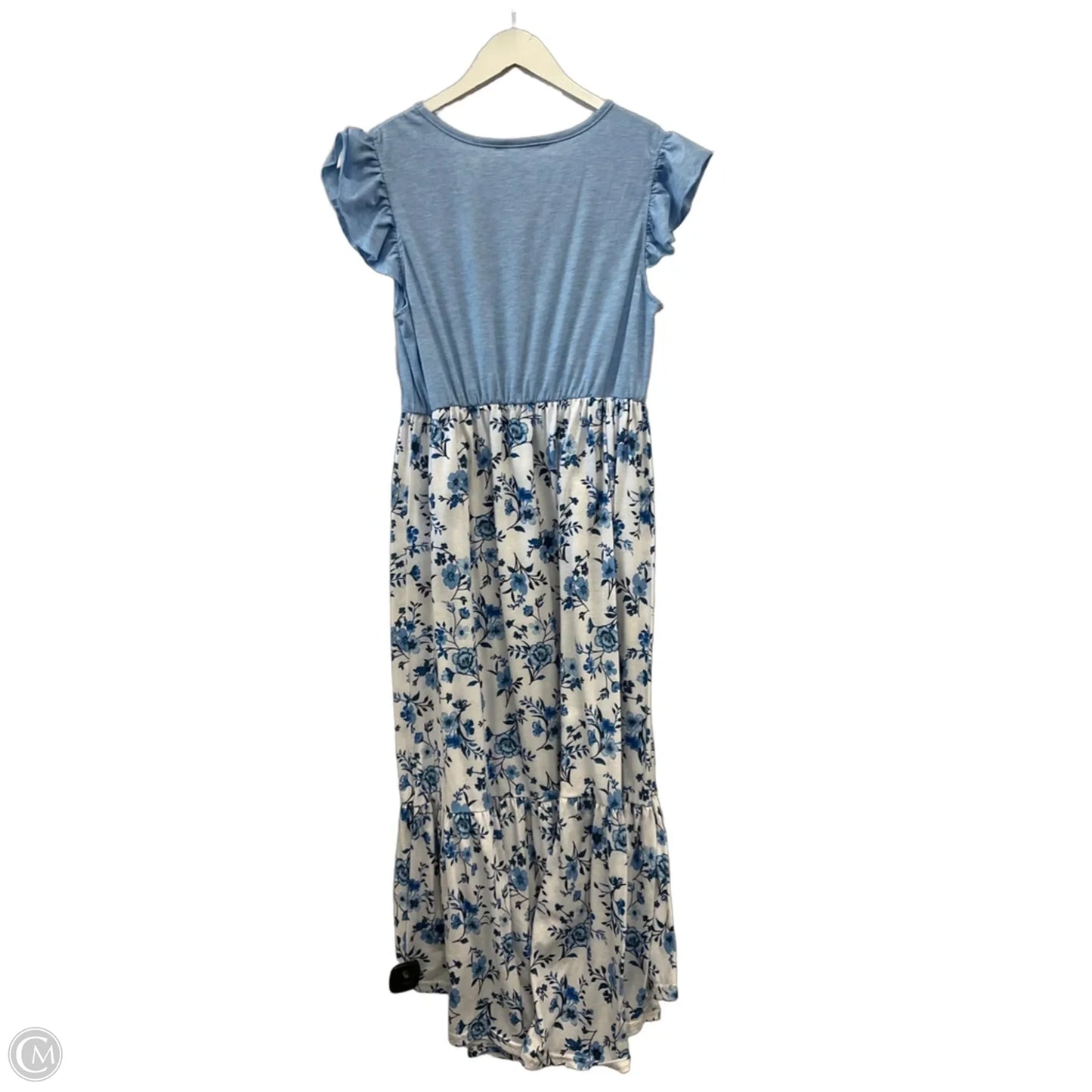 Dress Casual Maxi By Clothes Mentor In Blue, Size: M
