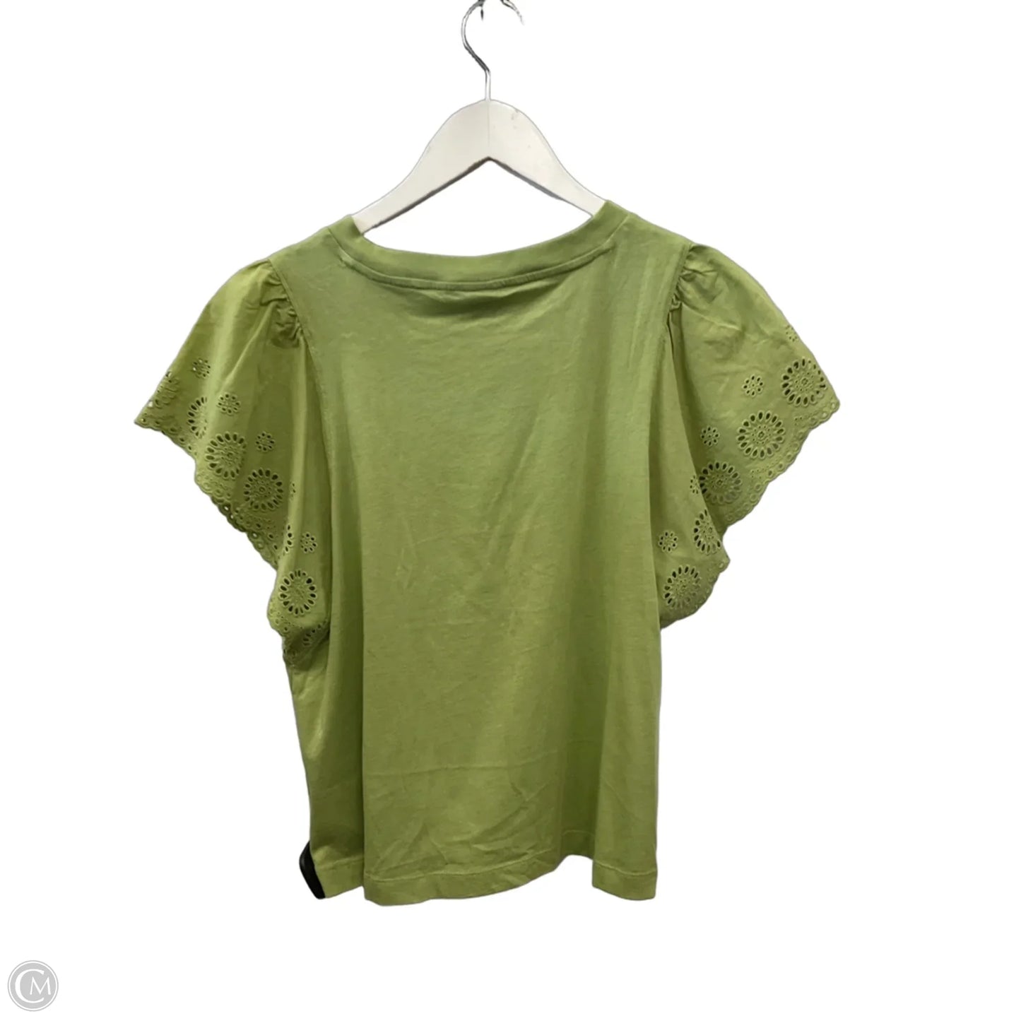 Top Short Sleeve By Old Navy In Green, Size: S