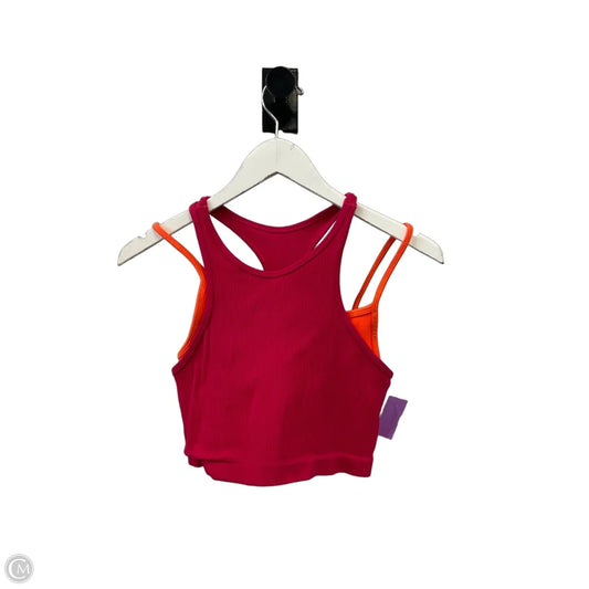 Athletic Tank Top By Free People In Pink, Size: Xl