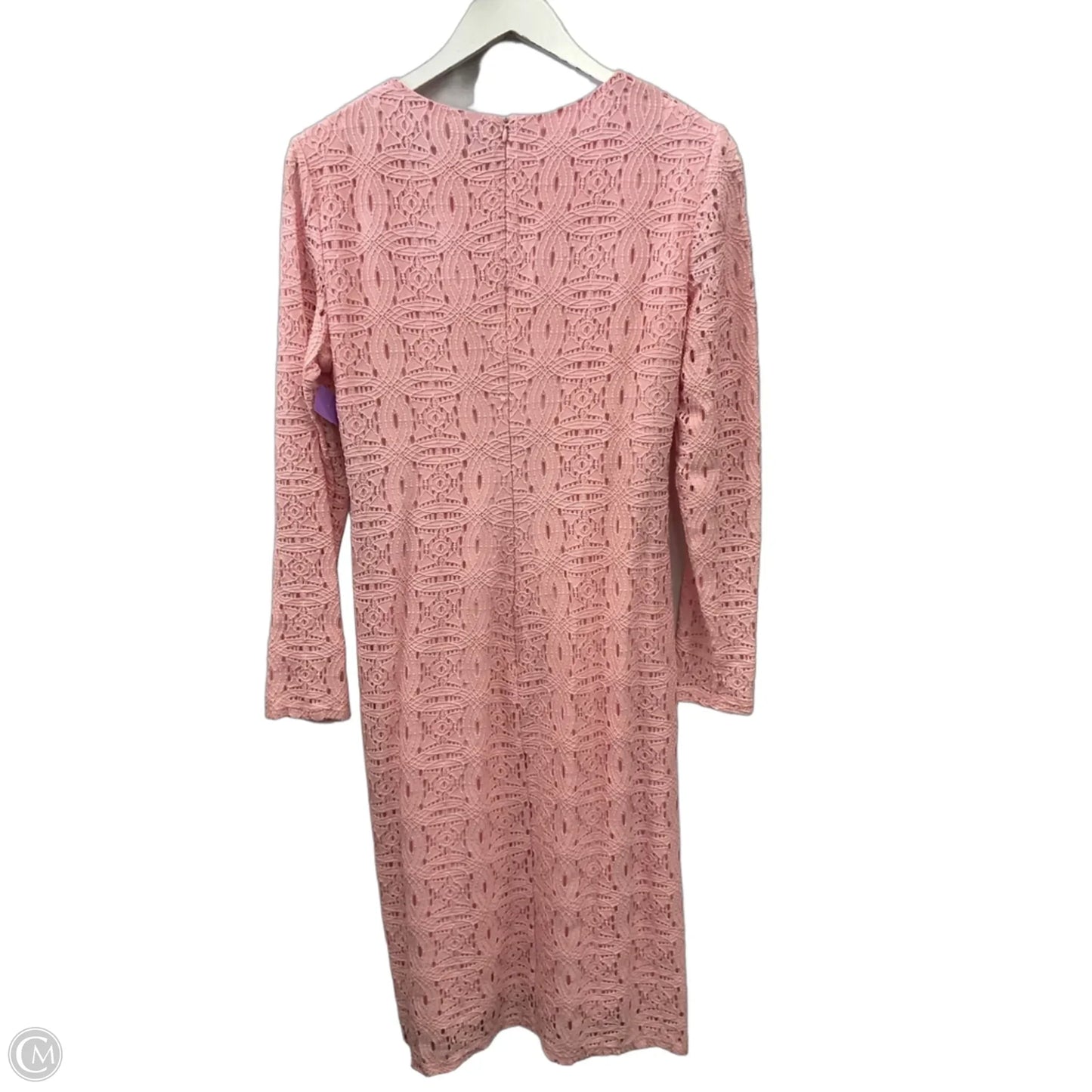 Dress Party Midi By Kasper In Pink, Size: S