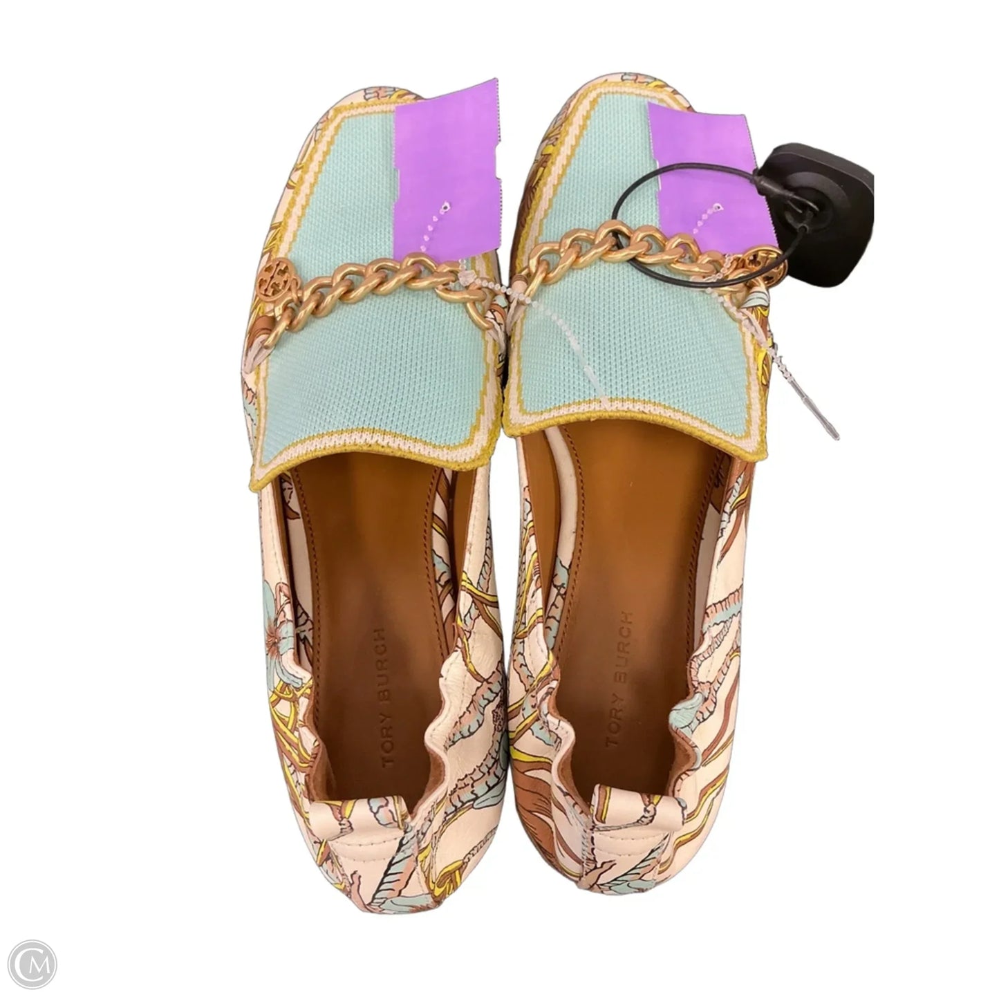 Shoes Designer By Tory Burch In Aqua, Size: 8