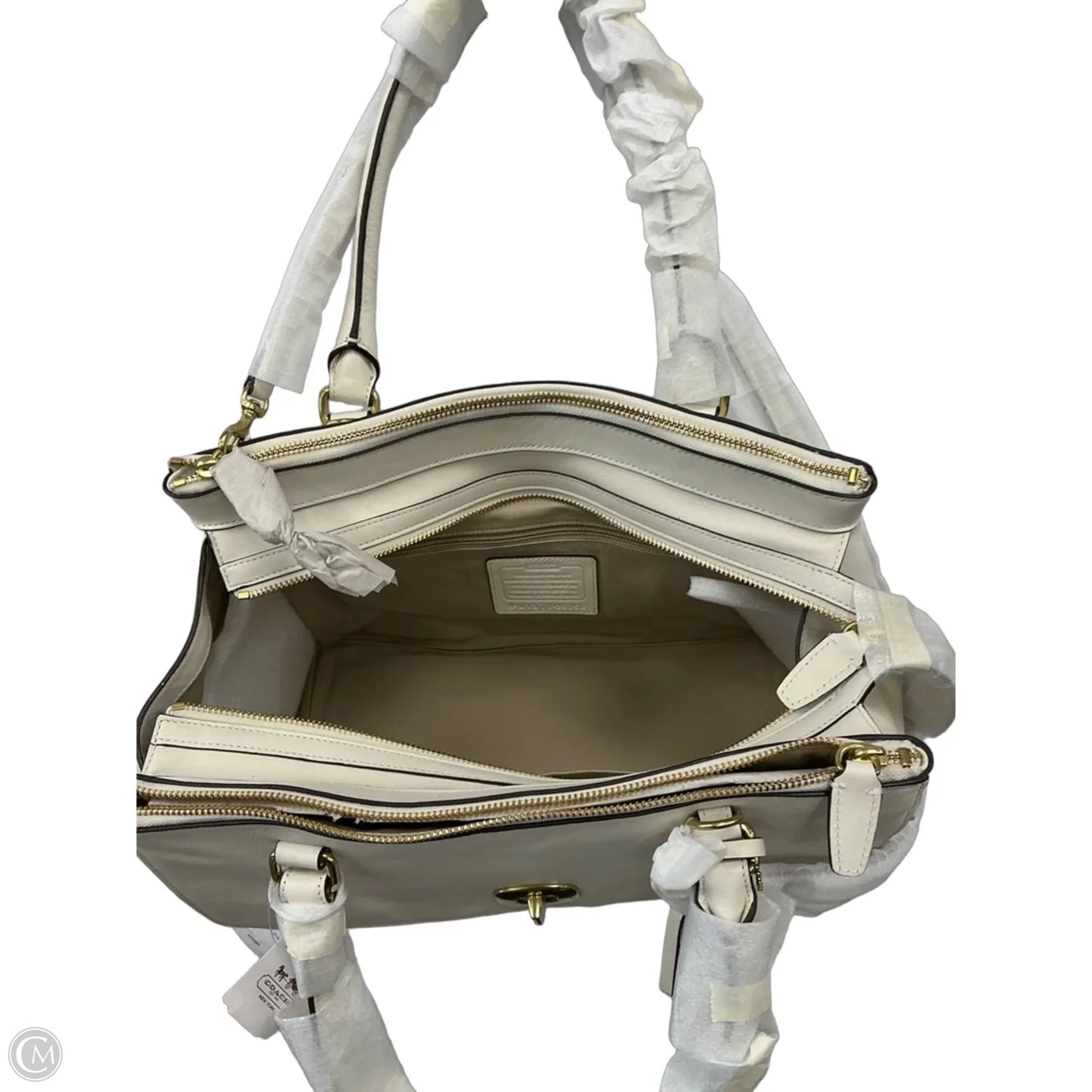 Handbag Designer By Coach, Size: Large