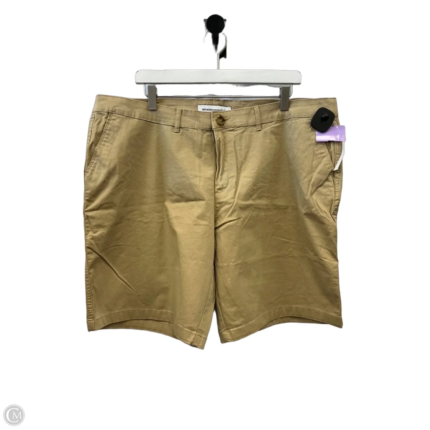 Shorts By Amazon Essentials In Tan, Size: 20