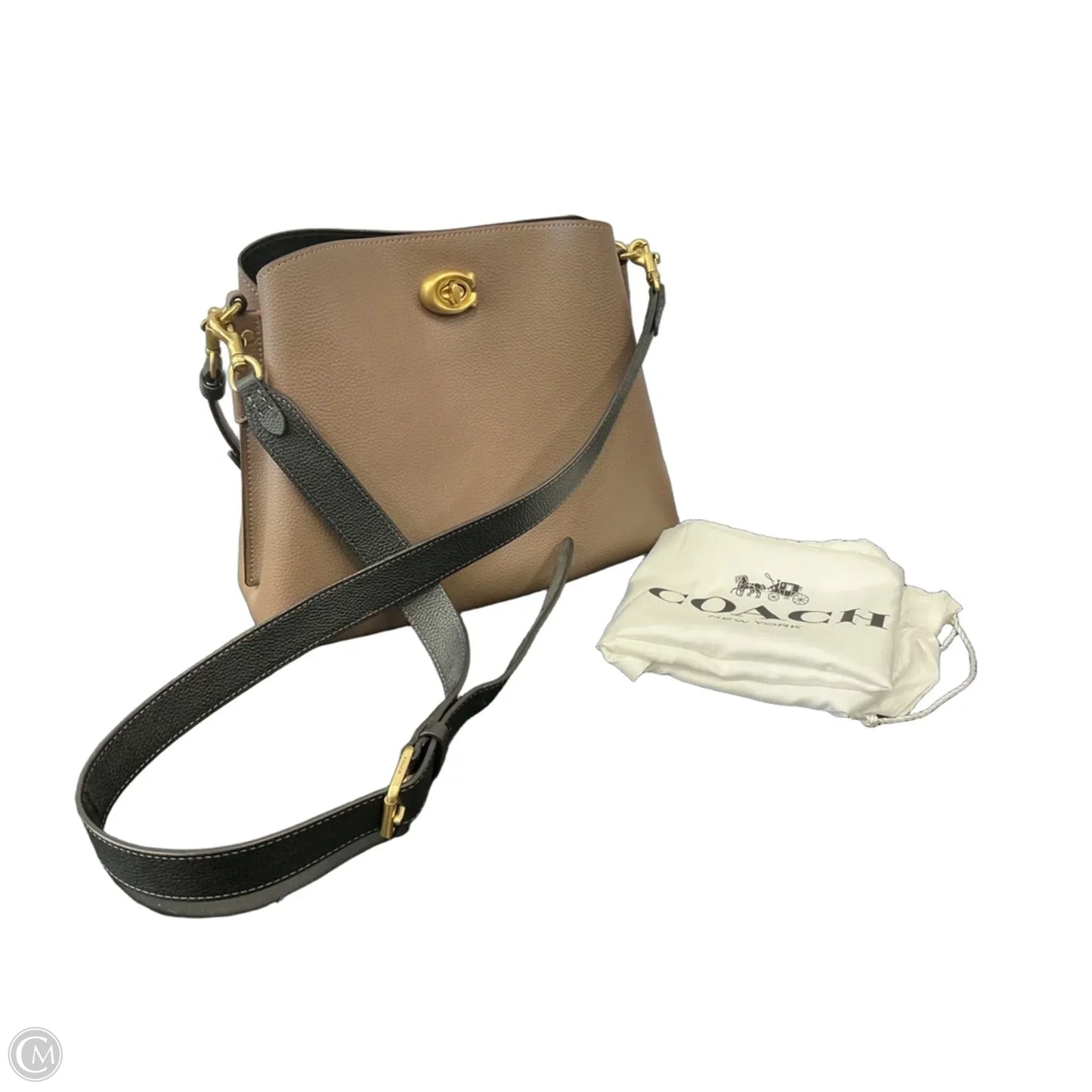 Crossbody Designer By Coach, Size: Medium