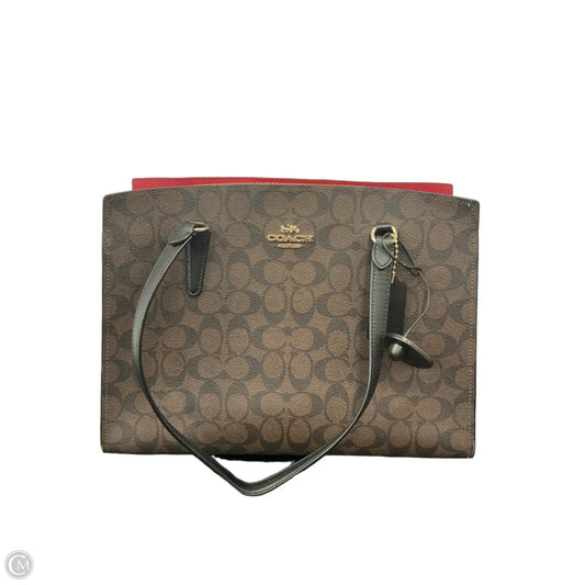 Handbag Designer By Coach, Size: Large