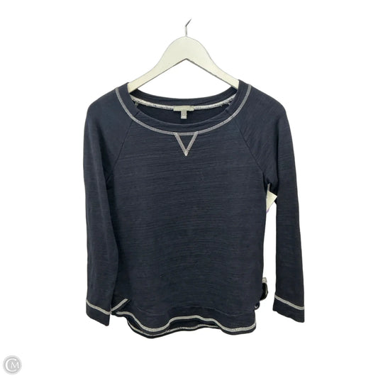 Top Long Sleeve By Talbots In Navy, Size: Sp