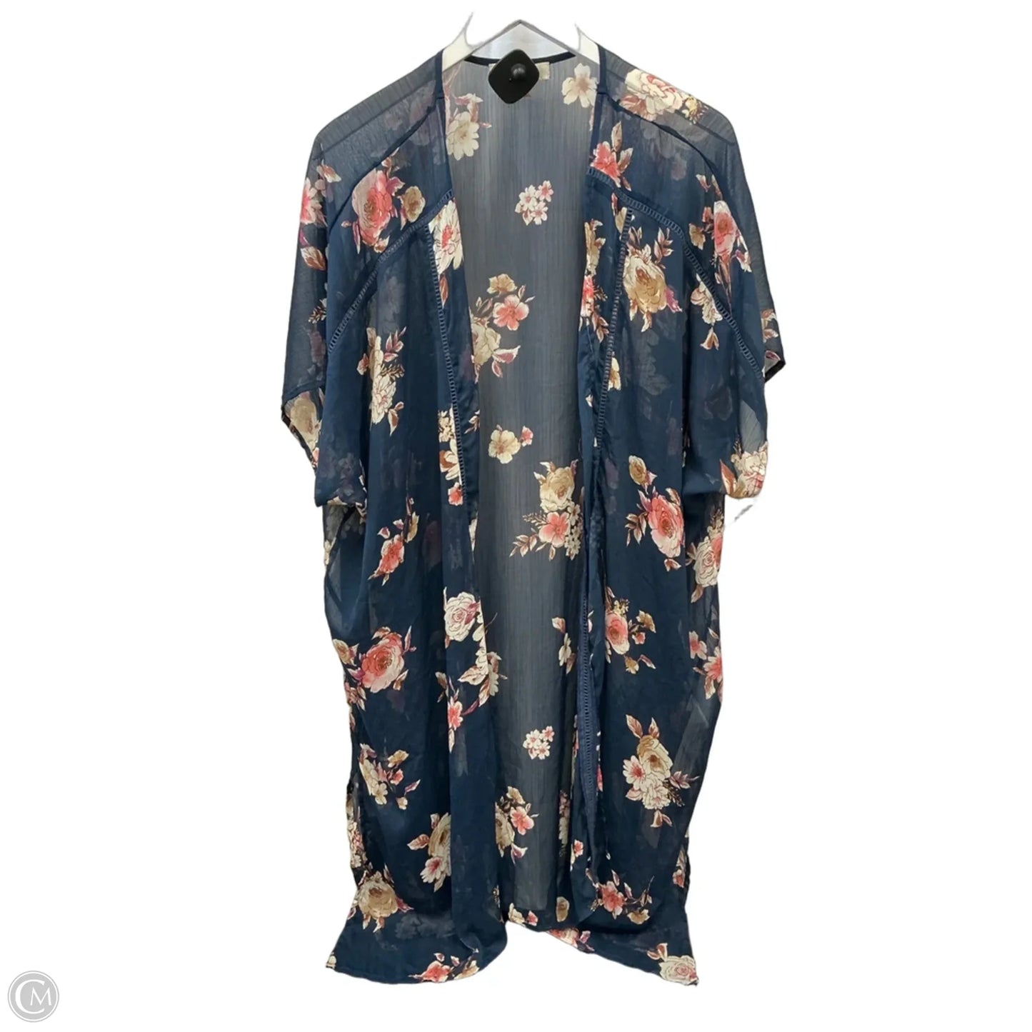 Kimono By Band Of Gypsies In Navy, Size: M