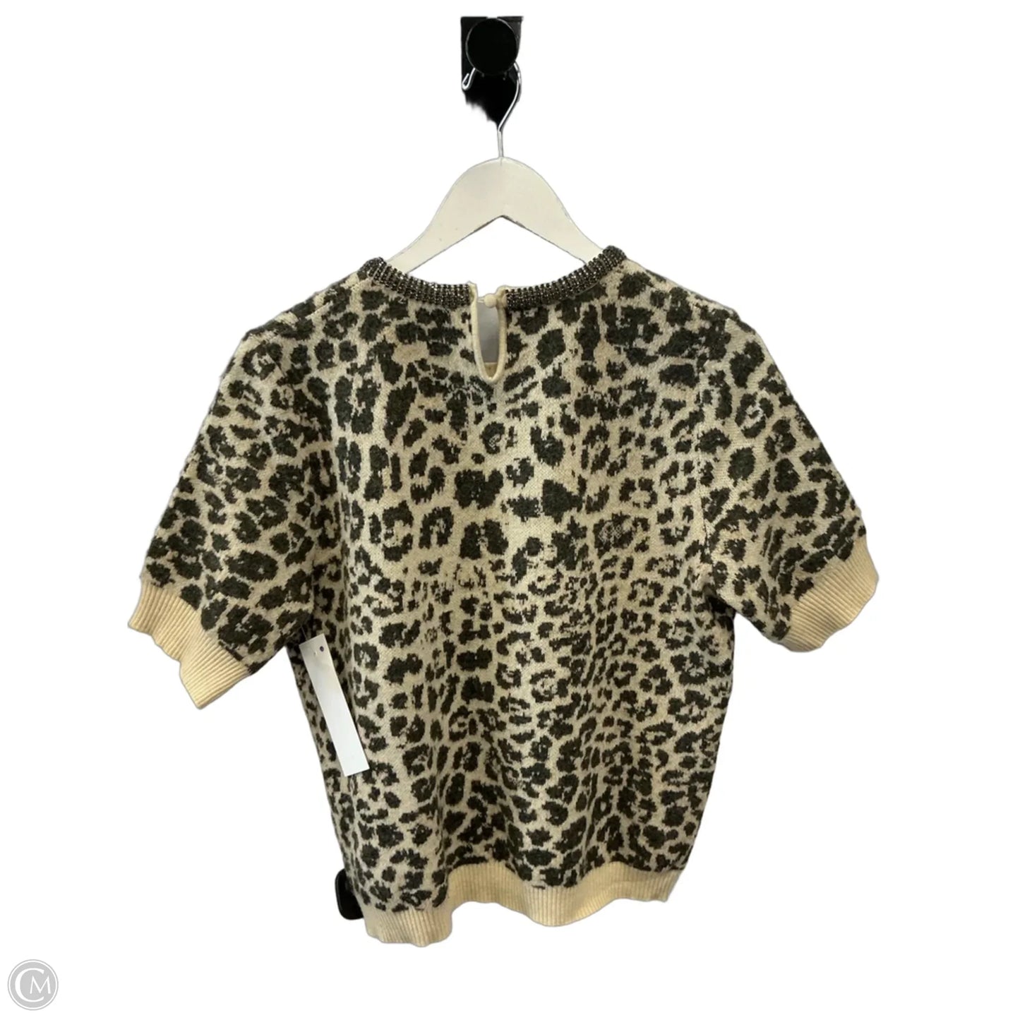 Sweater Designer By Jason Wu In Animal Print, Size: L