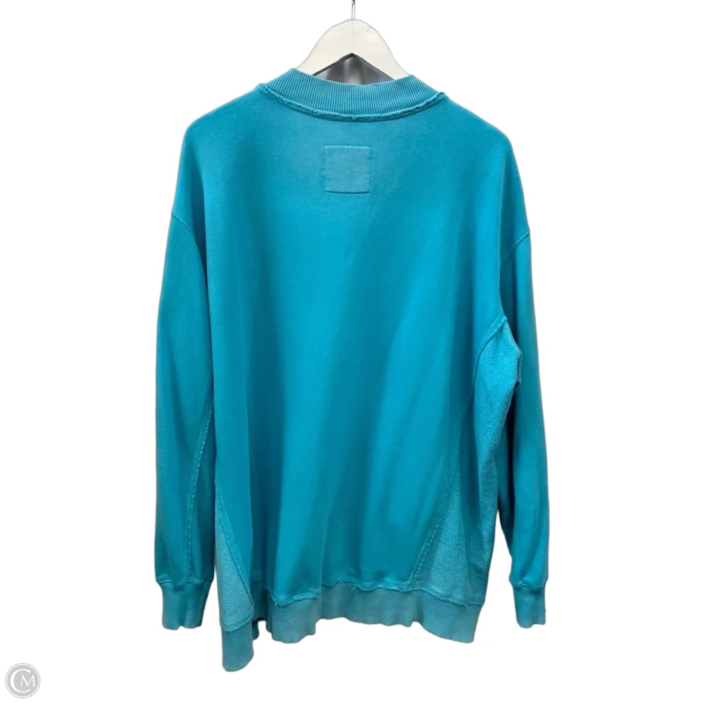 Sweatshirt Crewneck By Aerie In Aqua, Size: M