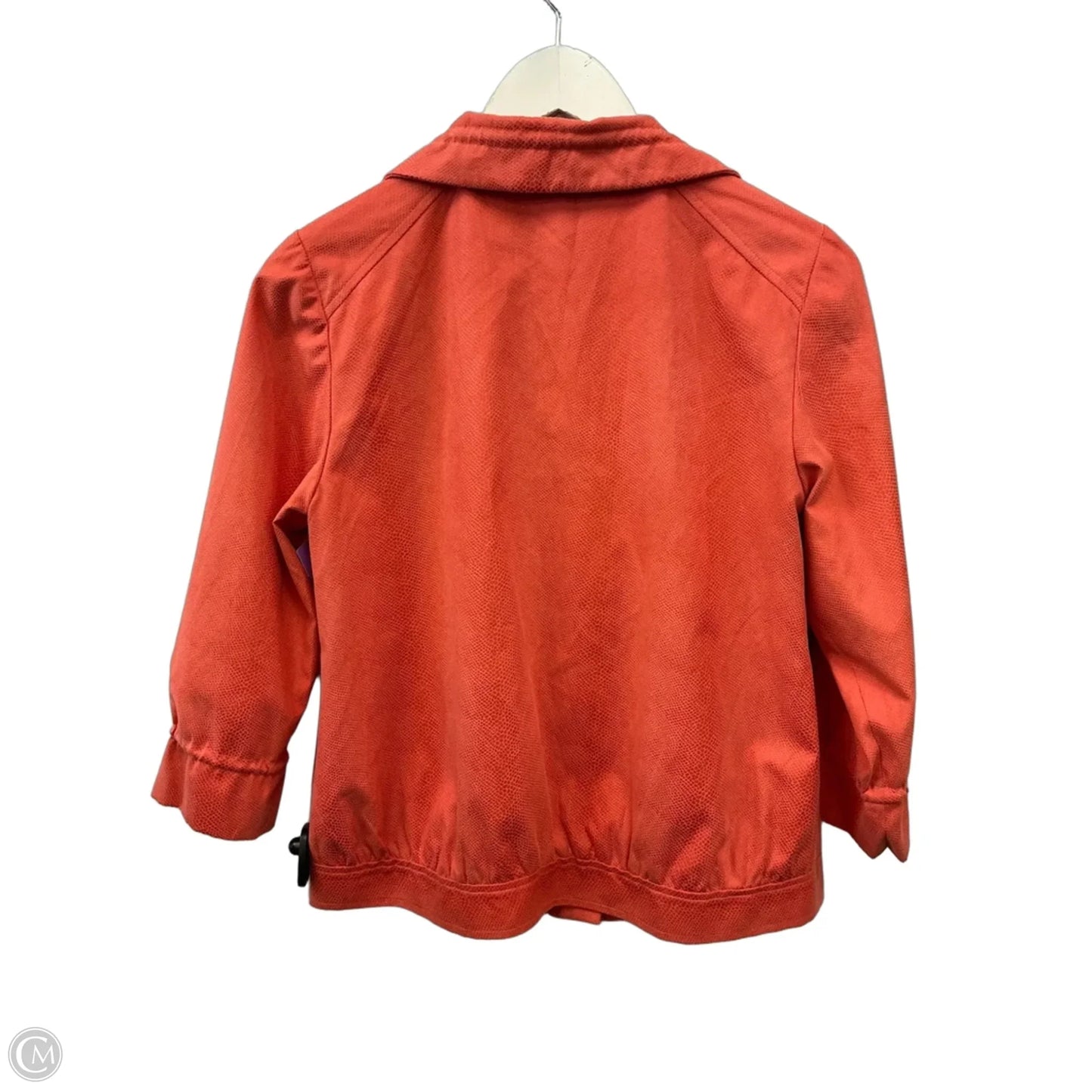 Jacket Other By Chicos In Orange, Size: S