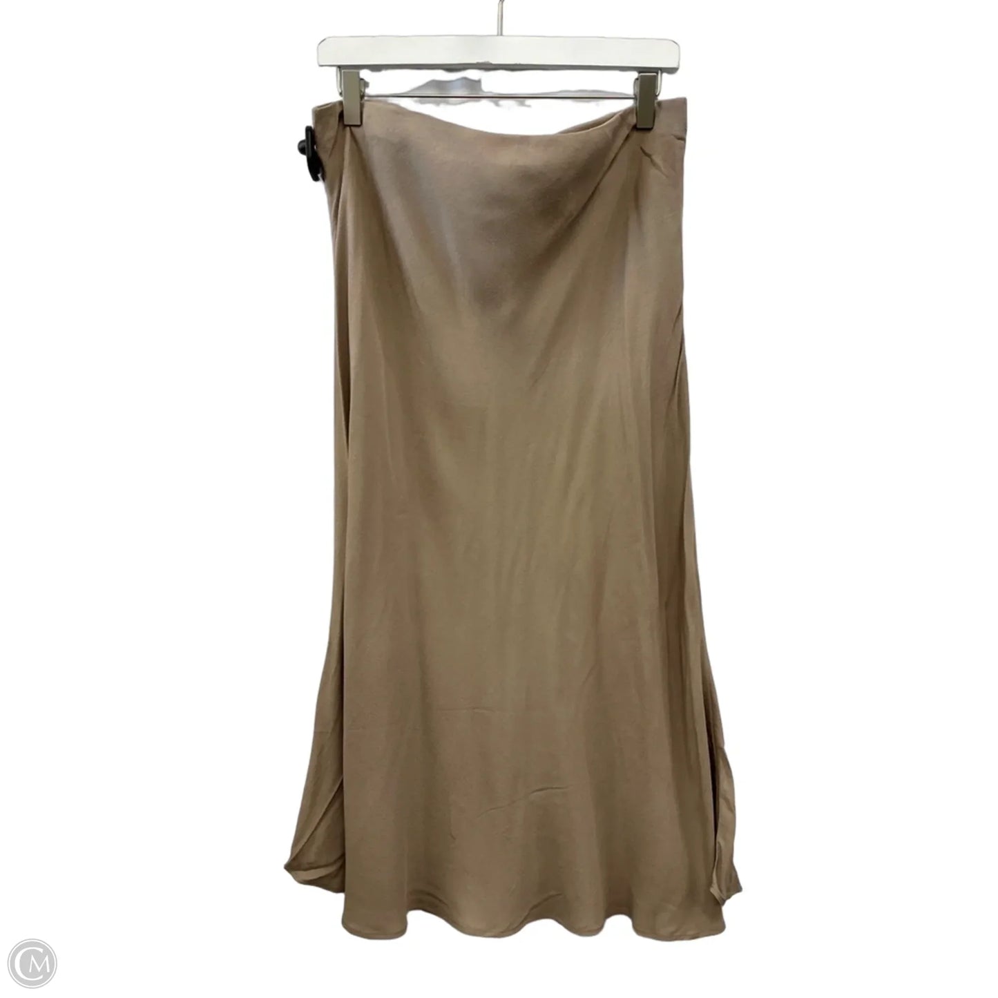 Skirt Midi By H&m In Tan, Size: 12