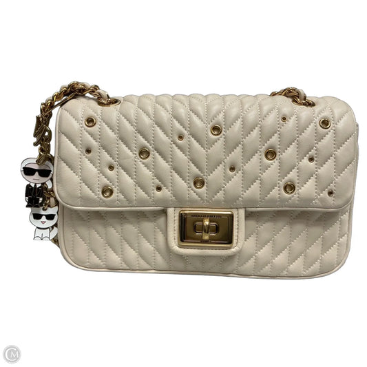 Handbag Designer By Karl Lagerfeld, Size: Medium