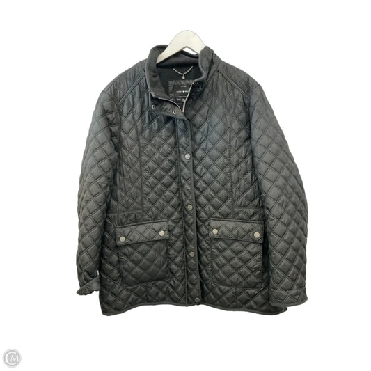 Jacket Puffer & Quilted By Lucky Brand In Black, Size: Xxl