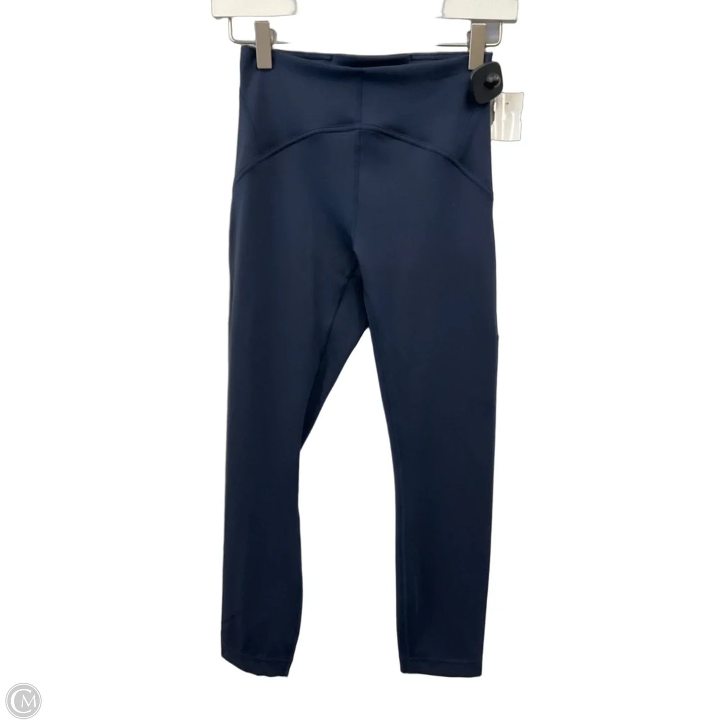 Athletic Leggings By Lululemon In Navy, Size: S