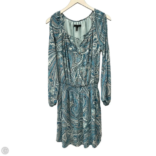 Dress Casual Midi By White House Black Market In Blue, Size: S