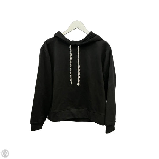 Sweatshirt Hoodie By Anthropologie In Black, Size: Xs