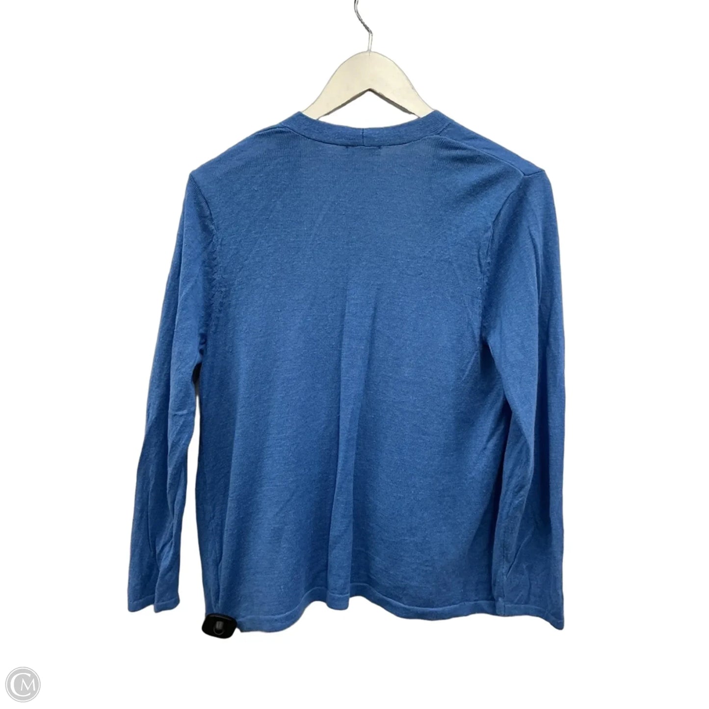 Sweater Cardigan By J. Jill In Blue, Size: M