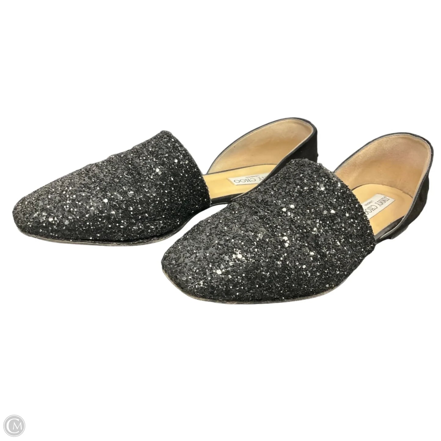 Shoes Luxury Designer By Jimmy Choo In Black, Size: 8