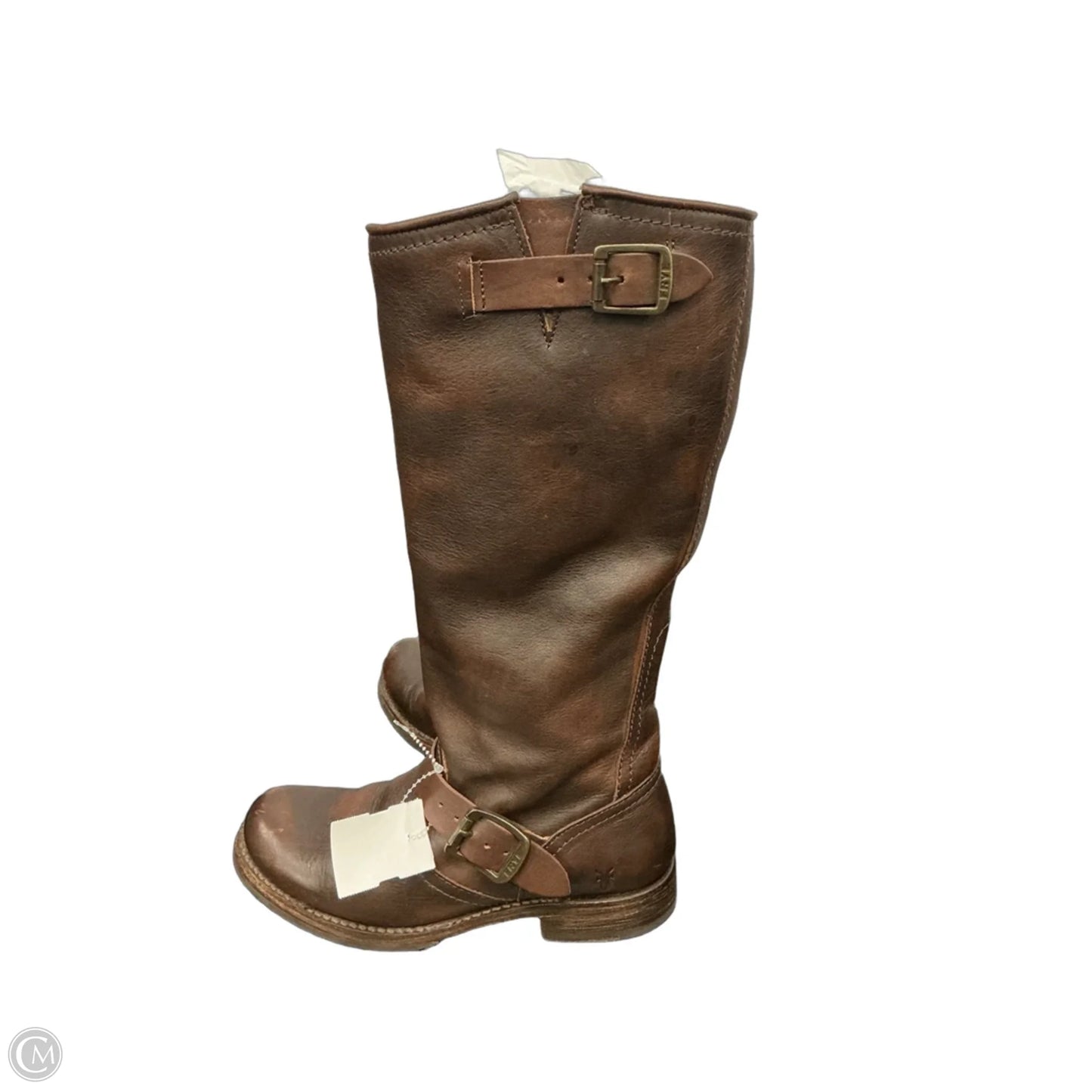 Boots Designer By Frye In Brown, Size: 6
