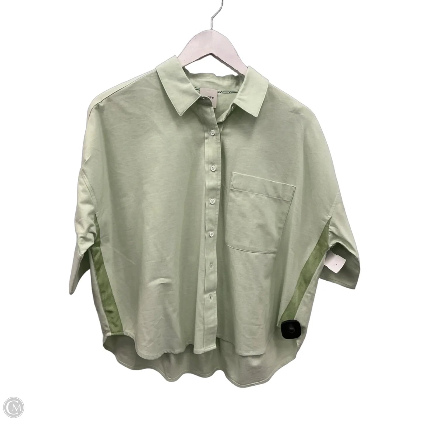 Top Short Sleeve By Maeve In Green, Size: S