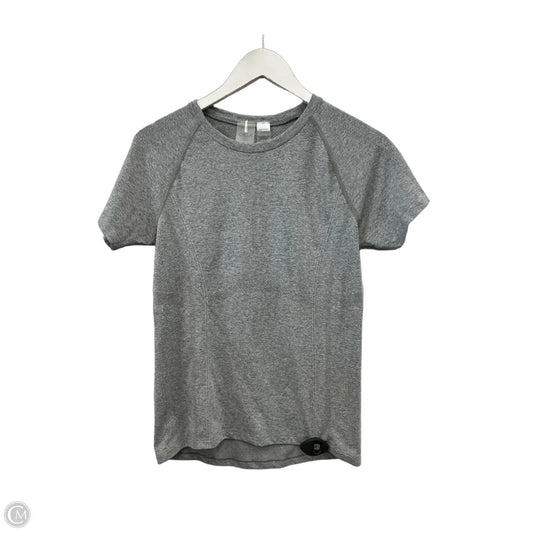 Athletic Top Short Sleeve By Calia In Grey, Size: M