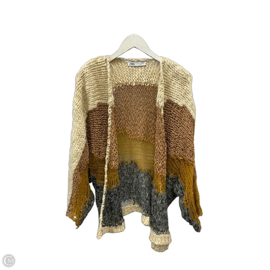 Sweater Cardigan By Zara In Multi-colored, Size: L
