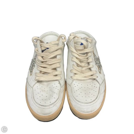 Shoes Luxury Designer By Golden Goose In White, Size: 7