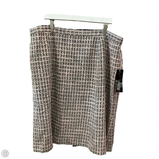 Skirt Midi By Jones New York In Pink, Size: 24
