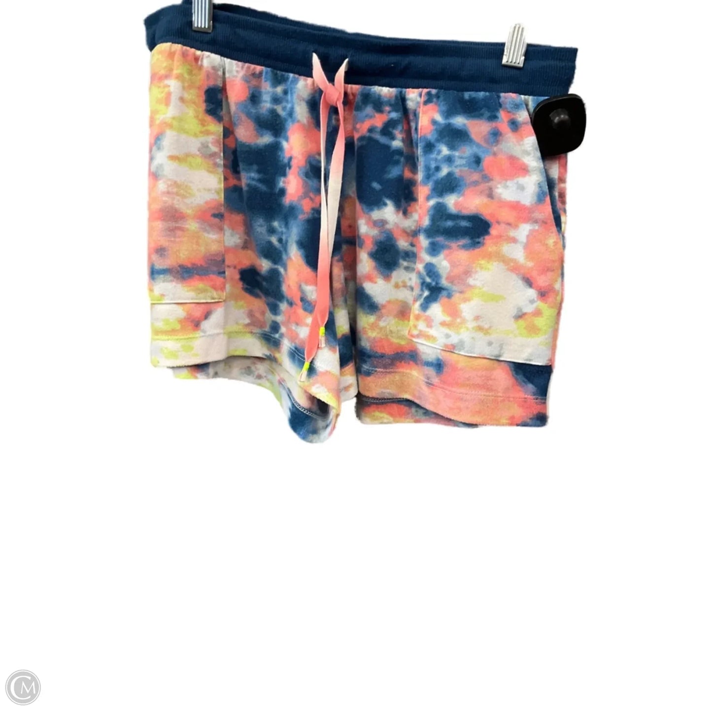Lounge Set Shorts By Simply Vera In Blue & Pink, Size: S