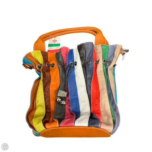 Handbag Leather By Clothes Mentor, Size: Large