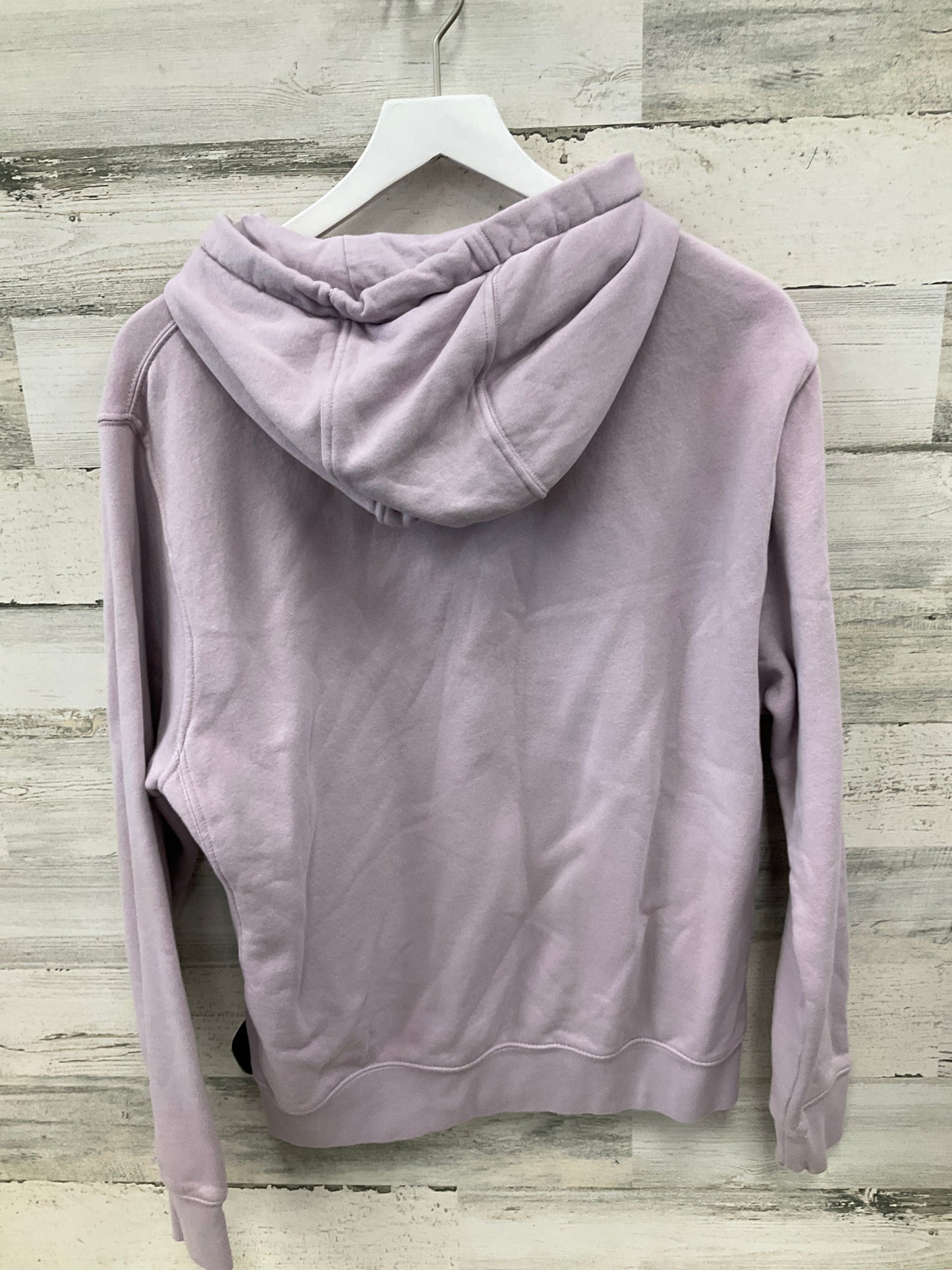 Sweatshirt Hoodie By Nike In Purple, Size: M