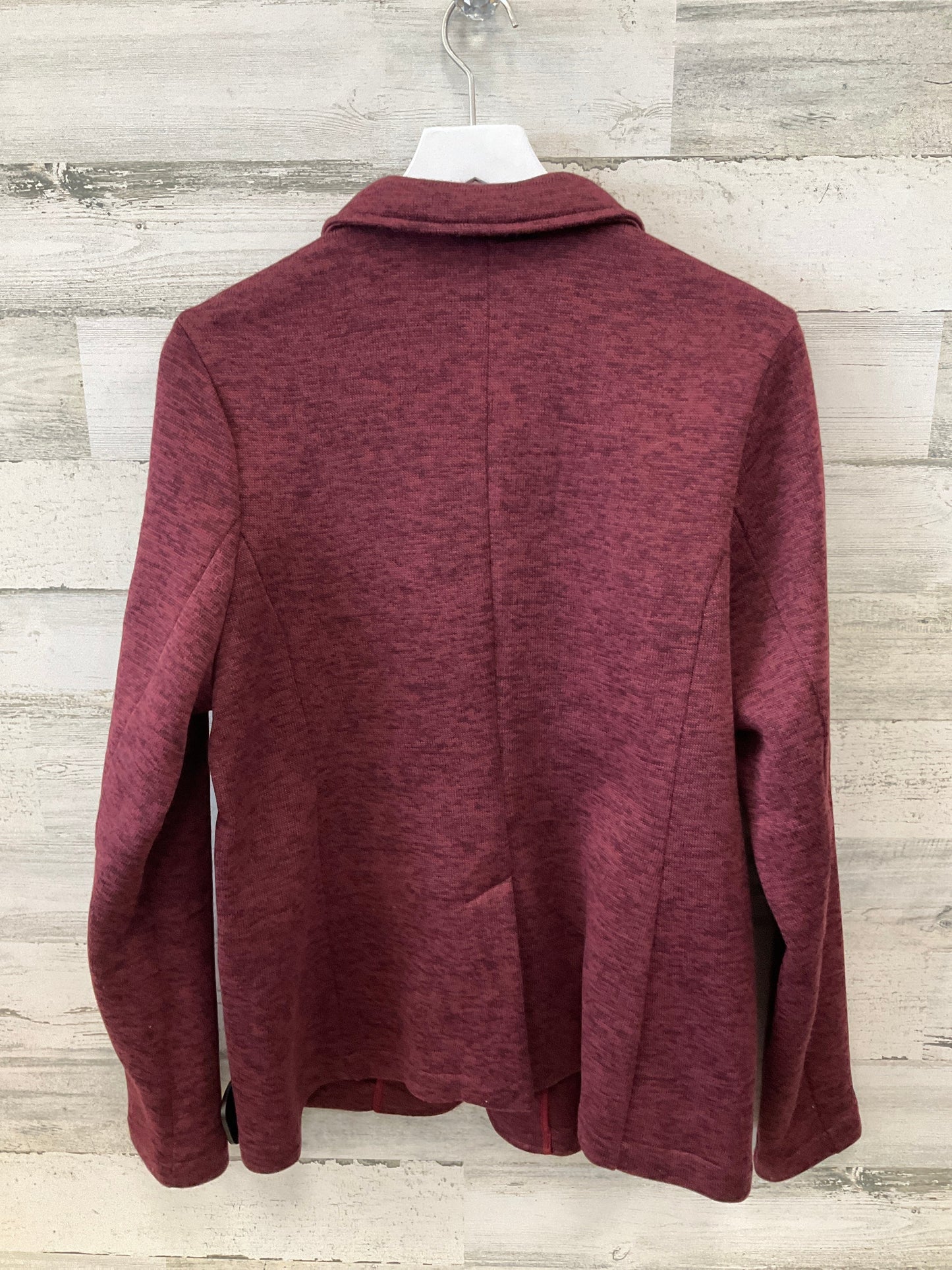 Blazer By Lands End In Maroon, Size: L
