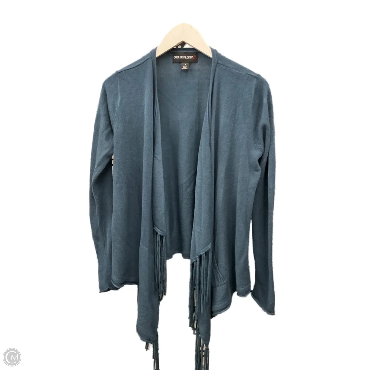Cardigan By Clothes Mentor In Blue, Size: S