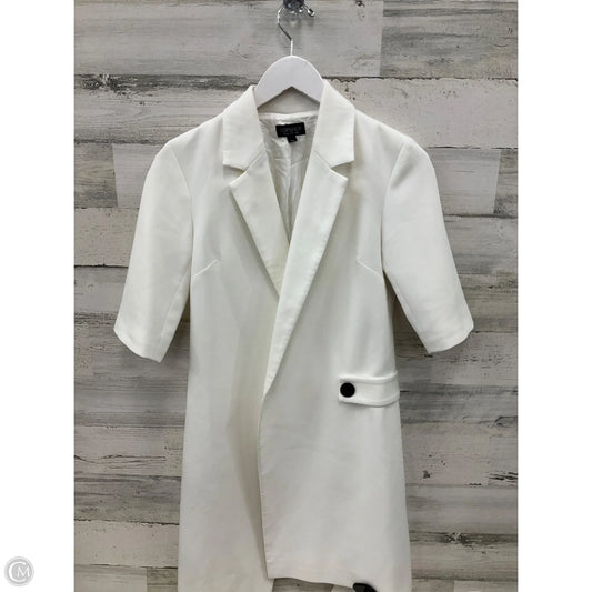 Blazer By Topshop In Cream, Size: Xs